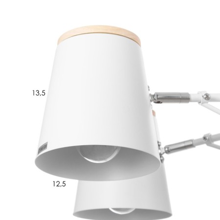 Chandelier "Irvina" 8he27 40W white 85x85x50cm-5