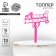 Topper Acryl “Happy Birthday. In trend ", 13 cm