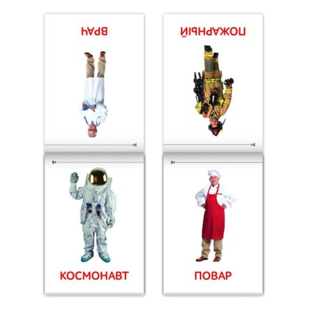 Books "Cards of Doman. We recognize the world ”, set, 8 pcs. 20 p.-3