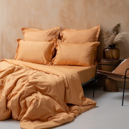 Fergi sheet, size 220x240 cm, honey color-1
