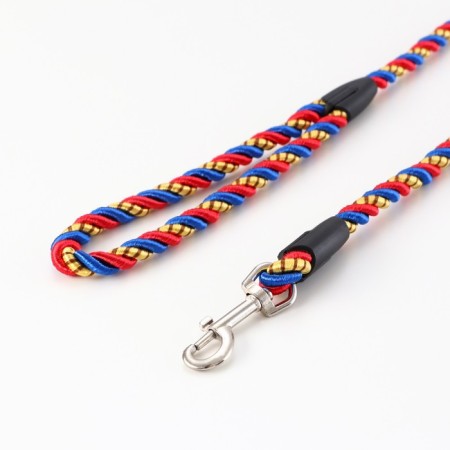 Round Land "Twist", 1 x 120 cm, blue-red-yellow-4