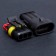 Car connector, hermetic plug-grin dj7031-1.5-11/21 3 contacts, set 2 pcs