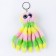 Soft toy "Osminog", on a key fob, 11 cm, Mix colors