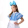 Carnival set "Doll", plush cape, rim, height 98-128 cm, blue