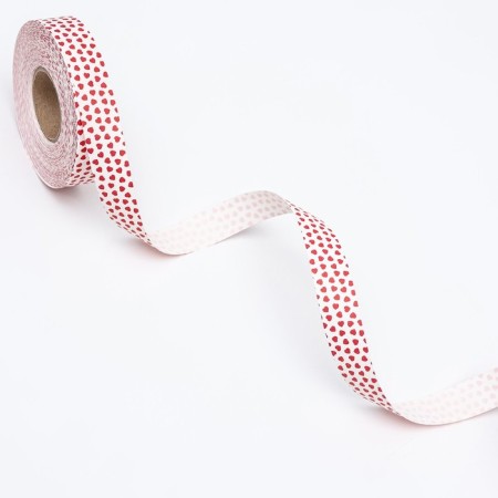 Amore tape for decoration and gifts, white, 2 cm x 45 m-3