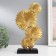Souvenir Polystone "Fanny Palma" Gold 6.3x17x30.5 cm