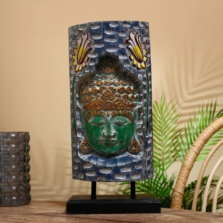 Souvenir "Head of Buddha" Albezia 50 cm-1