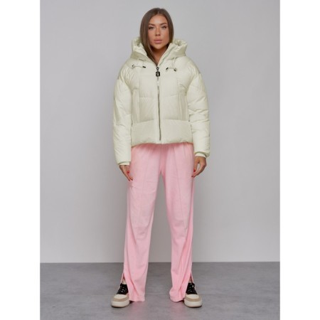 Winter jacket, size 44, beige color-5