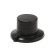 Washer Tundra, roofing, with cap, m24, black, 250 pcs