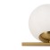 Freya Fr5259TL-01BS Blossom, 260x200x220 mm desktop lamp, E14, 1x40W, brass color