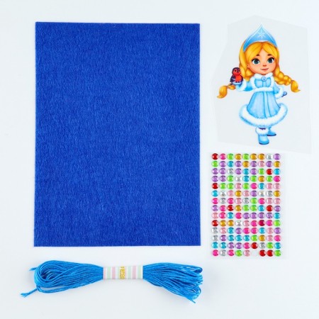 New Year's set for creativity. Fetra toy "New Year! Merry Snow Maiden "-2