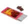 Wrap for chocolate, confectionery packaging "Anastasia", 8 x 15.5 cm