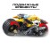 Designer with an inertial mechanism "Stuffing motorcycle", 140 parts