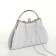 Female bag on farmar, silver color