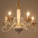 Lilet chandelier 5he14 40W white-gold 56x70x56 cm Bayerlux
