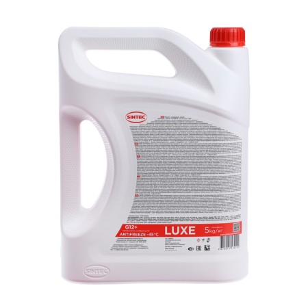 Antifreeze Sintec Luxe Red G12+, -45 C, 5 kg-1