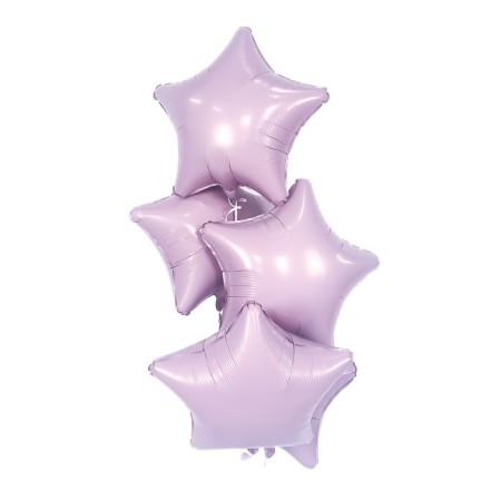 Foil ball 19 "Orchid", star-1