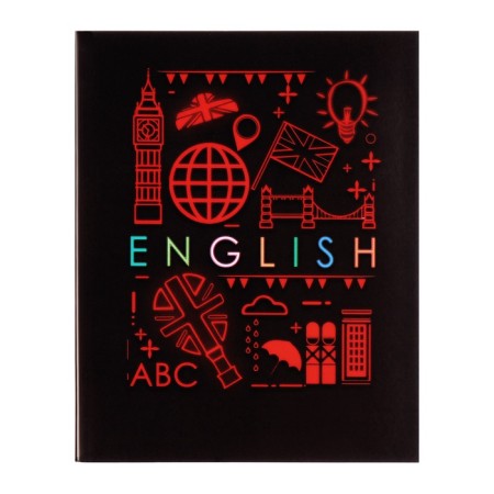 A set of subject notebooks of 48 sheets "Superneeon", 10 items with reference material, covered cardboard, OFSET block-16