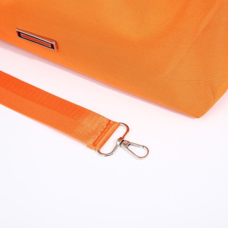 Cross-Bodi Bag on a zipper, Orange color-7