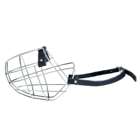 Muzzle Metal Zonik No. 5 (German shepherd, terrier), ds 12 cm, ohm 38 cm, mix-1