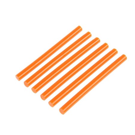 Glue rods tundra, 7 x 100 mm, orange, 6 pcs.-4