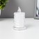 Nightlight "frosty candle" LED from 3XAG10 batteries 4.5x4.5x8 cm