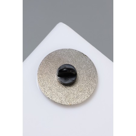 Brooch "Russia", color in silver-3