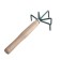 Looser, length 25 cm, 5 teeth, wooden pen, R-5 m