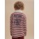 Polo -flooring Pelican boy, height 104 cm, burgundy color