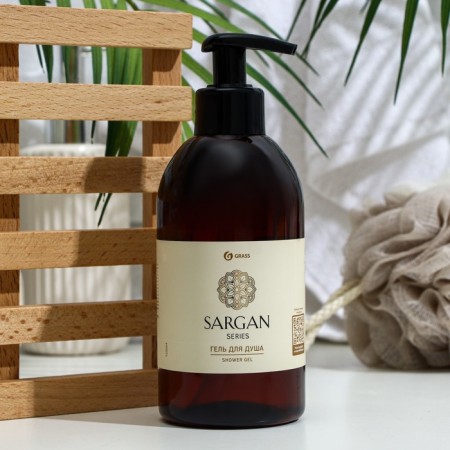 SARGAN shower gel with a 300 ml dispenser.