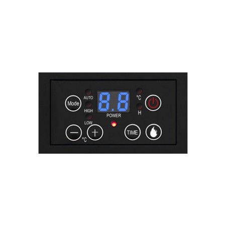 Hiberg TSF 3000 B heat IBRGE, Floor, ceramic, 2000 watts, 3 modes, black-5