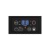 Hiberg TSF 3000 B heat IBRGE, Floor, ceramic, 2000 watts, 3 modes, black