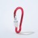 Carabiner with a coupling 4.5cm, mix