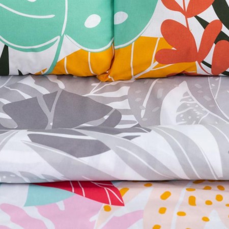 Bed linen Ethel 2 joint venture Colored Tropics (view 1) 175*215 cm, 200*220 cm, 70*70 cm -2 pcs-1