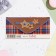 Envenue for money "Real man!" Brown background, 8.3x16.7 cm
