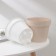 Kashpo for flowers with an insert "Porto", 1 l, pearl color