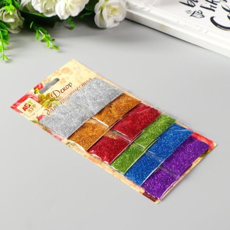 Glitter on the blister (set of 12 packages (2 grams - 1 package) Assorted-1