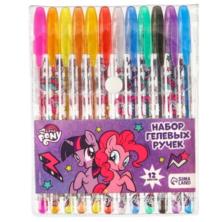 Ballic handle with sparkles, 12 colors, My Little Pony-4