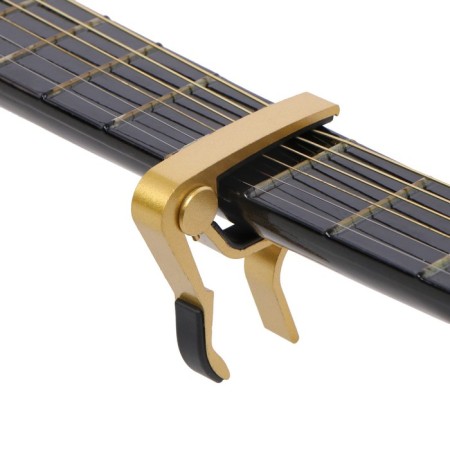 Kapodastast for Music Life guitar, golden