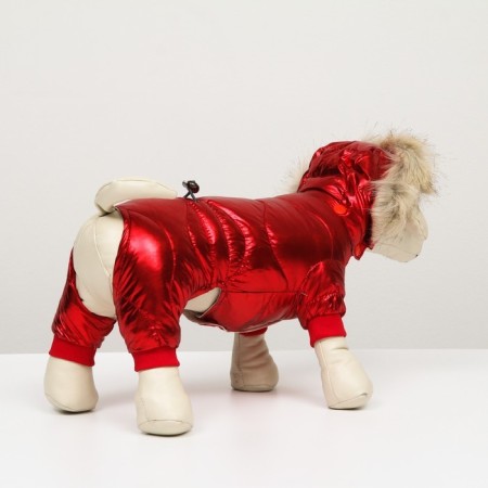 The overalls "Girl" with a weight, size 18 (ds 40 cm, og 50 cm, Osh 38 cm), red-1