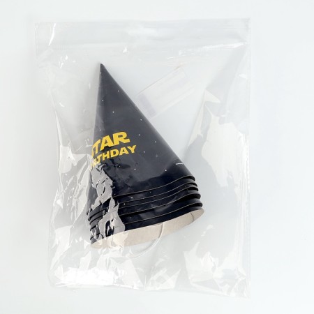 Paper cap "Star Boy", set 6 pcs-3