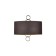 Ferrous wall lamp 400 mm, 165 mm, E14 80W
