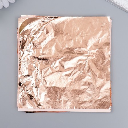Potal for decorating a set of 100 sheets "Copper" 14x14 cm