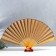 Fan bamboo, textile h = 50 cm "sakura" yellow