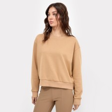 Female sweatshirt, beige color, size 50