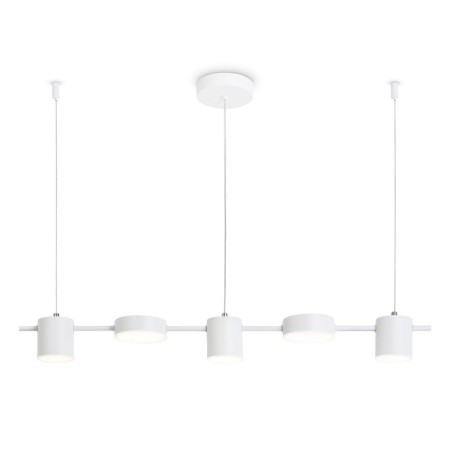 LED LED SUSCOUSE AMBRELLA LIGHT, LINETECH, FL51678, 5XLED, 25 W, 1875LUM, 3000-6400K, white color