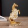 Souvenir Polystone "Golden Horse on the Highs" MIX 12.5x8.3x3.8 cm