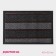 Rap -up mat, moisture -drinking share, with a edging, 40 × 59 cm, color gray color