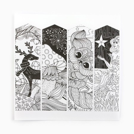 Раскраска - антистресс, альбом «Мир магии», 20 стр.-3