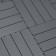 Garden tiles, paving, set - 10 pcs, plastic, dark gray, 30 x 30 x 2 cm